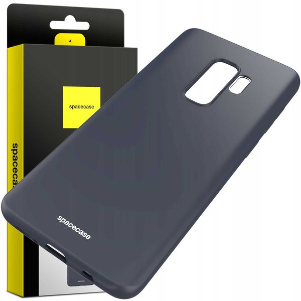 Spacecase Silicone Case Galaxy S9+ Black zdjęcie 10