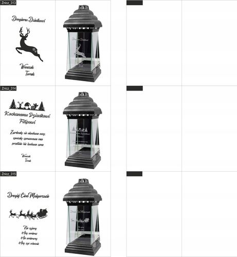 ZNICZ LAMPION KAPLICZKA z grawerem dla DZIADKA na Arena.pl