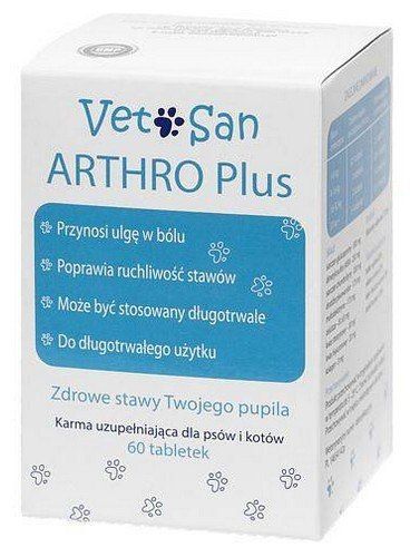 Vetosan Arthro Plus 60 tabletek na Arena.pl