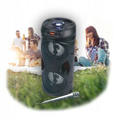 Głośnik Bluetooth Przenośny Bezprzewodowy Karaoke Manta SPK815 Mikrofon na Arena.pl