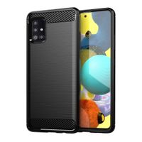 Futerał CARBON do SAMSUNG A71 czarny