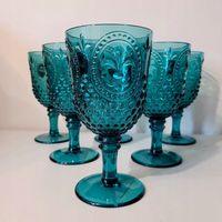 Zestaw 6 kieliszków akrylowych ZHP Aquamarine do wody