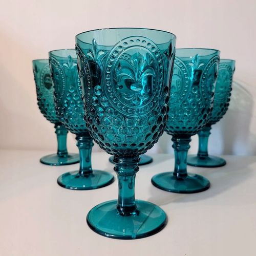 Zestaw 6 kieliszków akrylowych ZHP Aquamarine do wody na Arena.pl