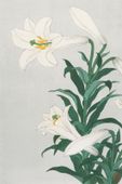 Plakat 20x30cm Lilies, Koson Japoński Vintage do Salonu