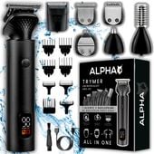 Maszynka Do Strzyżenia Włosów, Brody - Trymer Do Nosa + Golarka Alpha