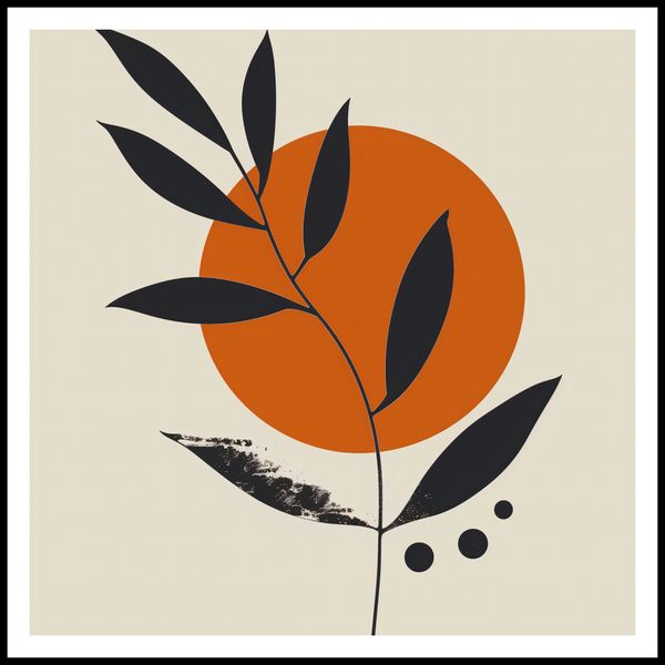 Plakat 80x80cm Ożywione Słońce zdjęcie 3