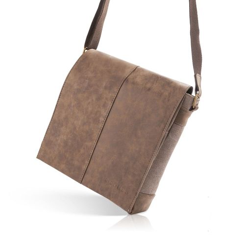 brązowa torba męska na ramię messenger sp-07-br na Arena.pl