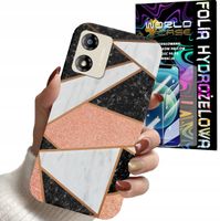ETUI DO MOTOROLA MOTO E13 - GEOMETRYCZNE WZORY KOBIET PLECKI + FOLIA