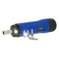 WKRĘTAK DYNAMOMETRYCZNY 1/4'' 1 - 6 NM ŚRUBOKRĘT Z BITAMI PROTESTER ZSQ-6