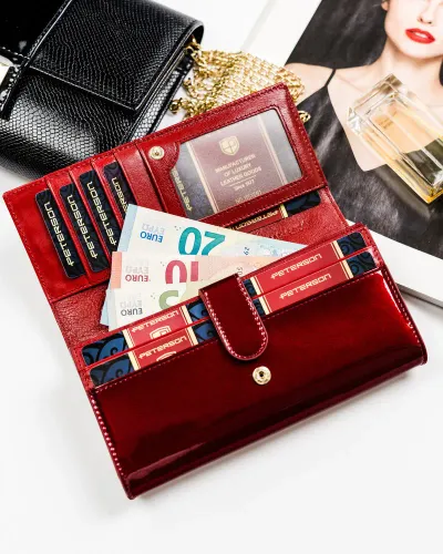 skórzany damski portfel peterson na Arena.pl