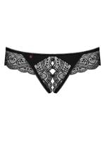 miamor stringi otwarte czarne l/xl obsessive