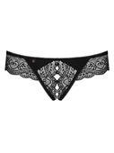 miamor stringi otwarte czarne l/xl obsessive