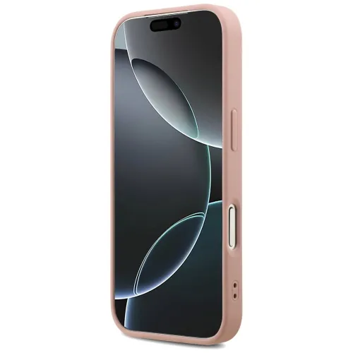 etui guess fixed glitter big 4g na iphone 17 pro - różowe na Arena.pl