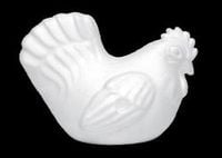 wielkanocna kura1 styropianowa 14cm 6szt. bk-914