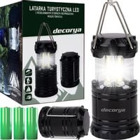 TURYSTYCZNA KEMPINGOWA LATARKA LAMPKA LAMPA LED POD NAMIOT BIWAKOWA UCHWYT