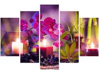 100CM 150CM OBRAZ 5 ELEM STYLOWA KOMPOZYCJA ŚCIENNY