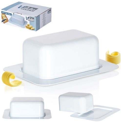 Maselniczka stalowa biała na Arena.pl