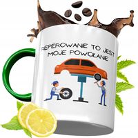 Kubek Zielony Dla Mechanika Na Urodziny Prezent