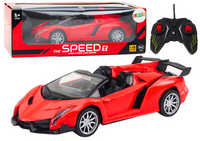 Samochód Sportowy Zdalnie Sterowany Auto RC 1:18 Czerwony