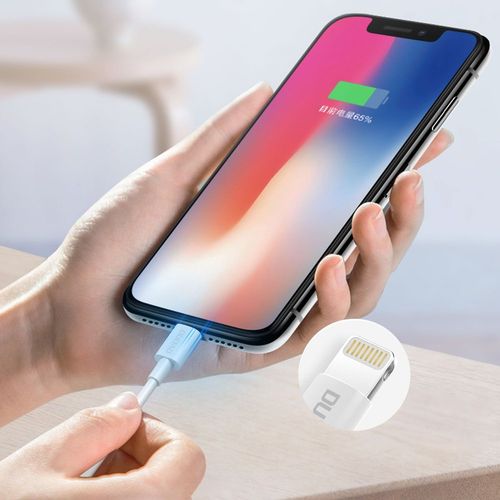 przewód kabel do iphone usb - lightning 3a 1m biały na Arena.pl