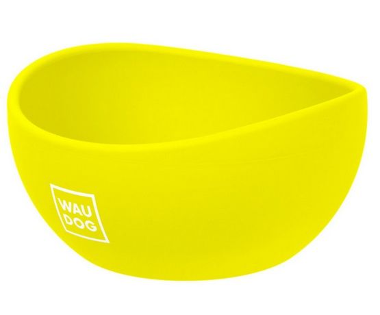 Collar WauDog Silicone Miska 250ml żółta zdjęcie 3