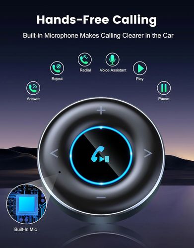 Rolgno Adapter samochodowy Bluetooth 5,3 na Arena.pl