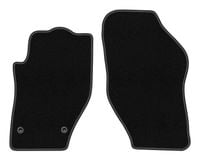 Dywaniki przednie welurowe czarne do: Peugeot 308 CC 2007-2013 cabrio