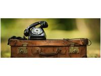 OBRAZ TELEFON RETRO WALIZCE