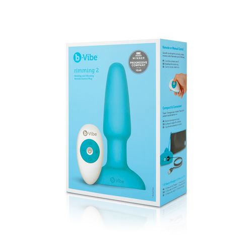korek analny rimming plug 2 teal b-vibe na Arena.pl