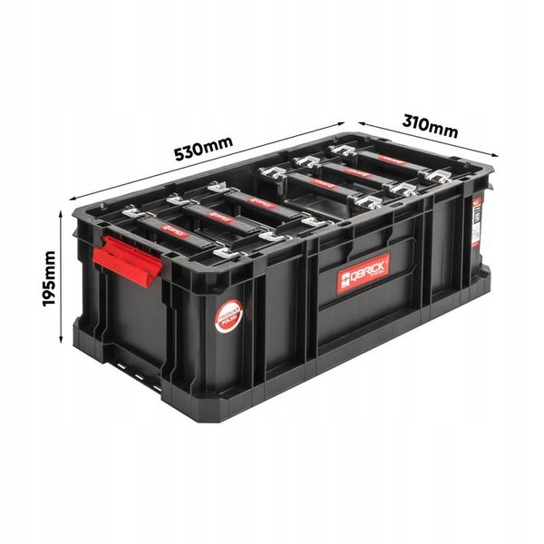 QBRICK TWO BOX 200 + Zestaw 6 organizerów Multi zdjęcie 12