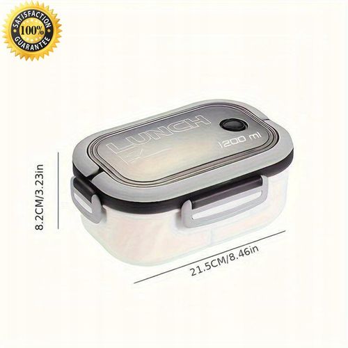 LUNCHBOX LUNCH BOX ŚNIADANIÓWKA POJEMNIK PUDEŁKO BOX Z PRZEGRÓDKAMI 1200ML na Arena.pl