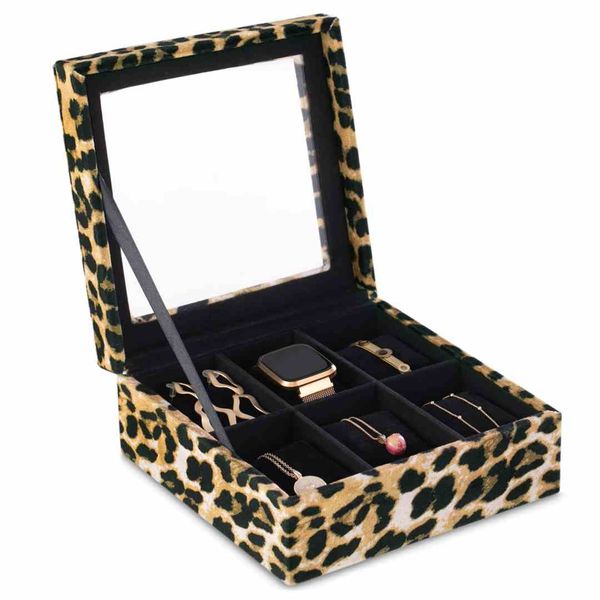 JEWELRYBOX/AH/GLASEN/LEOPARD/18X7 zdjęcie 1
