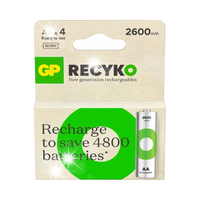 AKUMULATOR NiMH GP ReCyko B25274 HR6 AA 2600 mAh 4 SZTUKI