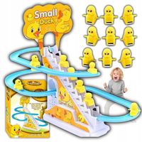 TOR ZJEŻDŻALNIA KACZKI GRA WSPINACZKA KACZEK ZABAWKA INTERAKTYWNA PREZENT