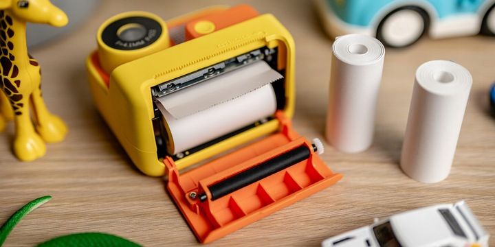 Redleaf biały papier termiczny do aparatu natychmiastowego 5,6cm x 4,7m x10 zdjęcie 4