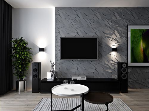 Dekoracyjne Panele Styropianowe Ścienne 60x60 - Szafir na Arena.pl