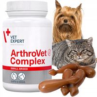 Suplement dla psów małych ras na stawy VET EXPERT ArthroVet Complex 60 kap.