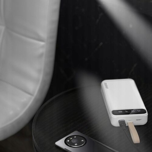 DUDAO DUŻY MOCNY POWERBANK 30000 mAh 2x USB / USB C Z LAMPKĄ LED na Arena.pl