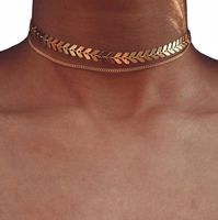 NASZYJNIK CHOKER CELEBRYTKA DŁUGI BOHO ZŁOTY 24