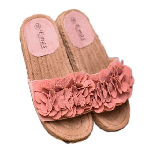Pudrowe Klapki Espadryle r.36 na Arena.pl