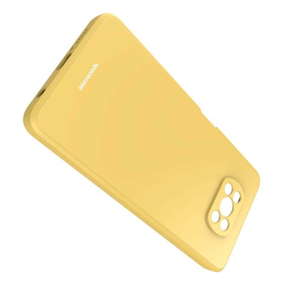Spacecase Silicone Case Poco X3 Pro/Nfc Yellow zdjęcie 8
