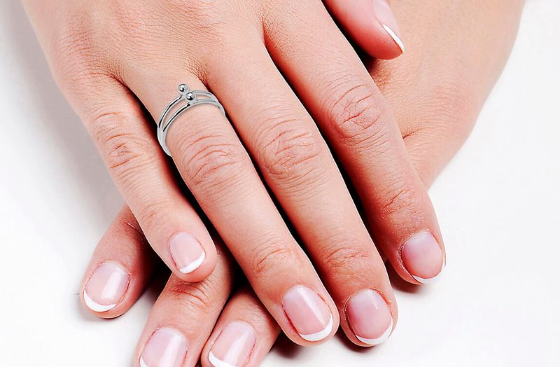 Srebrny pierścionek Staviori zdjęcie 2