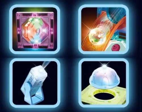 KLOCKI MAGNETYCZNE PANELE 75EL ZESTAW ŚWIECĄCY TOR na Arena.pl