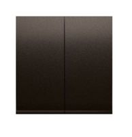 Simon54 Klawisz podwójny brązowy DKW5/46