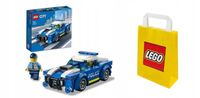 KLOCKI LEGO CITY 5+ 60312 POLICJA AUTO RADIOWÓZ + Torba papierowa Lego