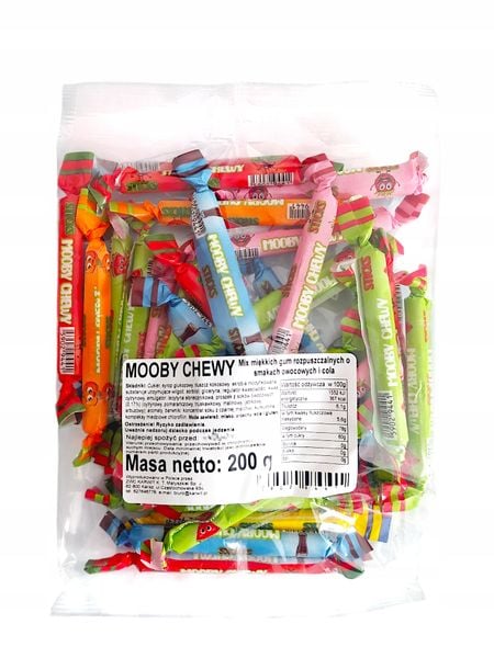 Cukierki 200g Mooby Chewy zdjęcie 1
