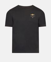 Aeronautica Militare T-shirt Czarny SNDTS2439J699 r. L