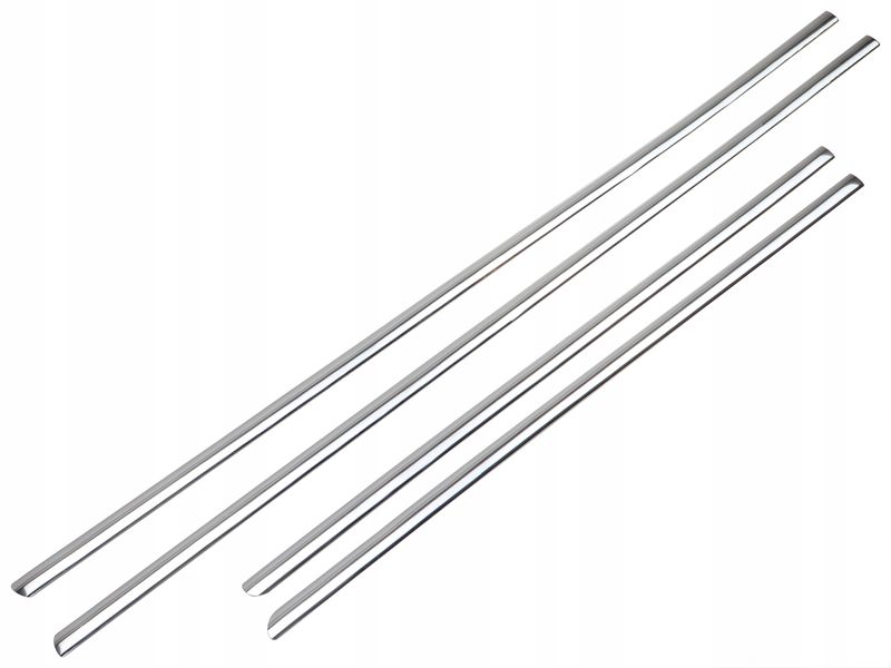 Tesla Model X - Listwy CHROM Boczne Drzwi zdjęcie 1