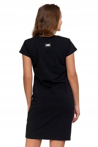 Kobieca Elegancka Czarna SUKIENKA LETNIA Damska Prosta MORAJ r. S na Arena.pl