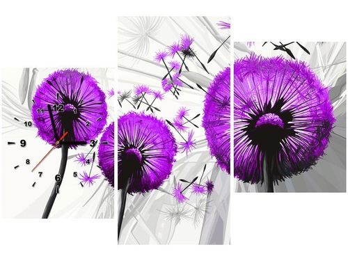 60CM 90 ZEGAR 3 ELEM DMUCHAWCE FIOLECIE ŚCIENNY na Arena.pl